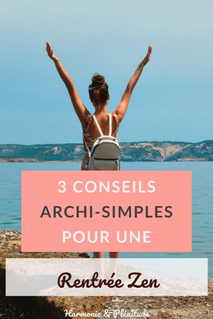 rentrée zen