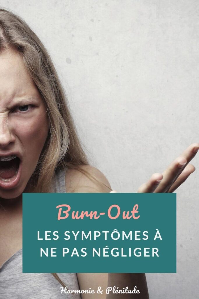 burn out symptomes