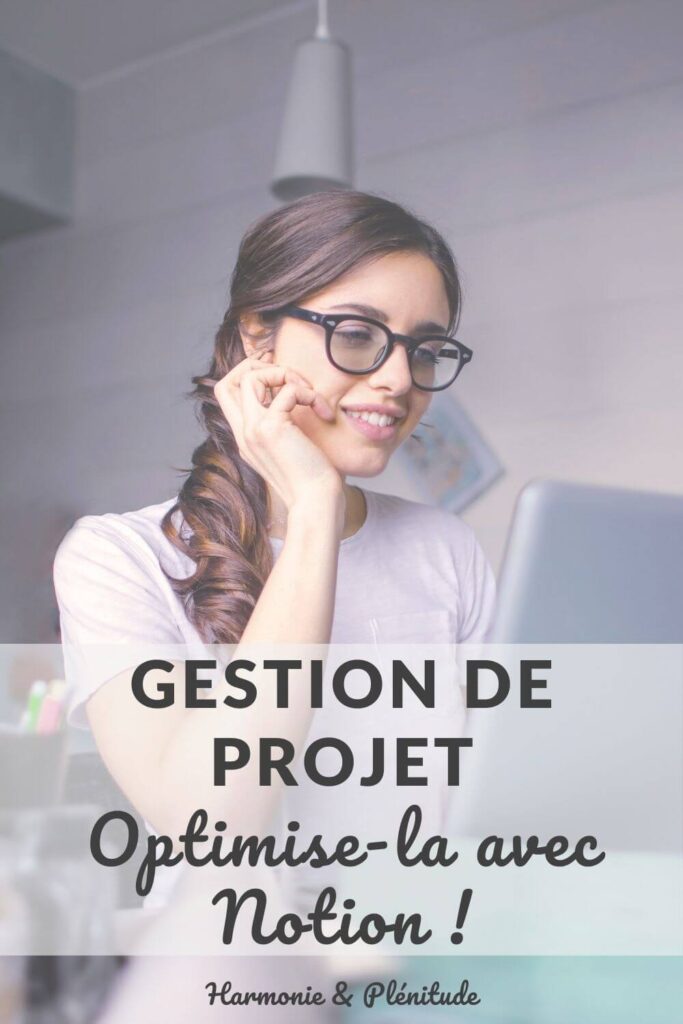 gestion projet notion
