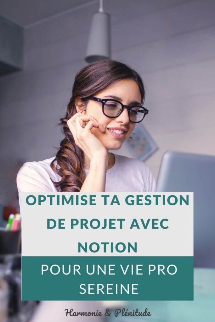gestion de projet notion