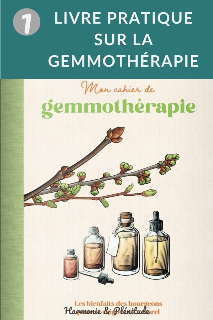 livre pratique gemmothérapie