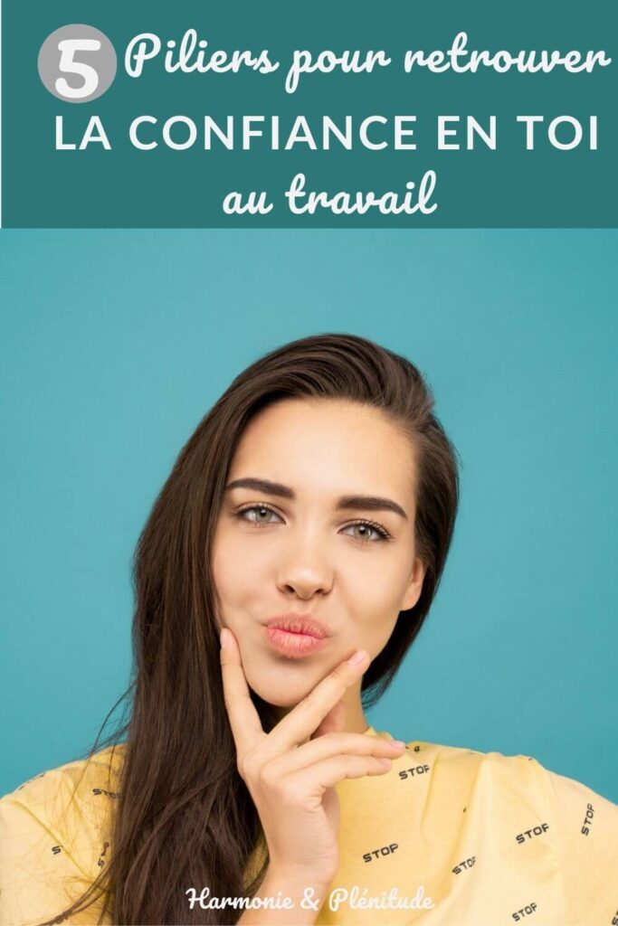 confiance en soi travail