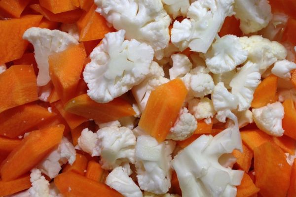 chou-fleur carottes