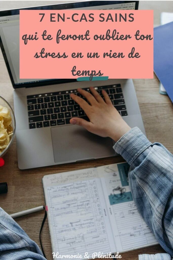 en-cas sains anti-stress