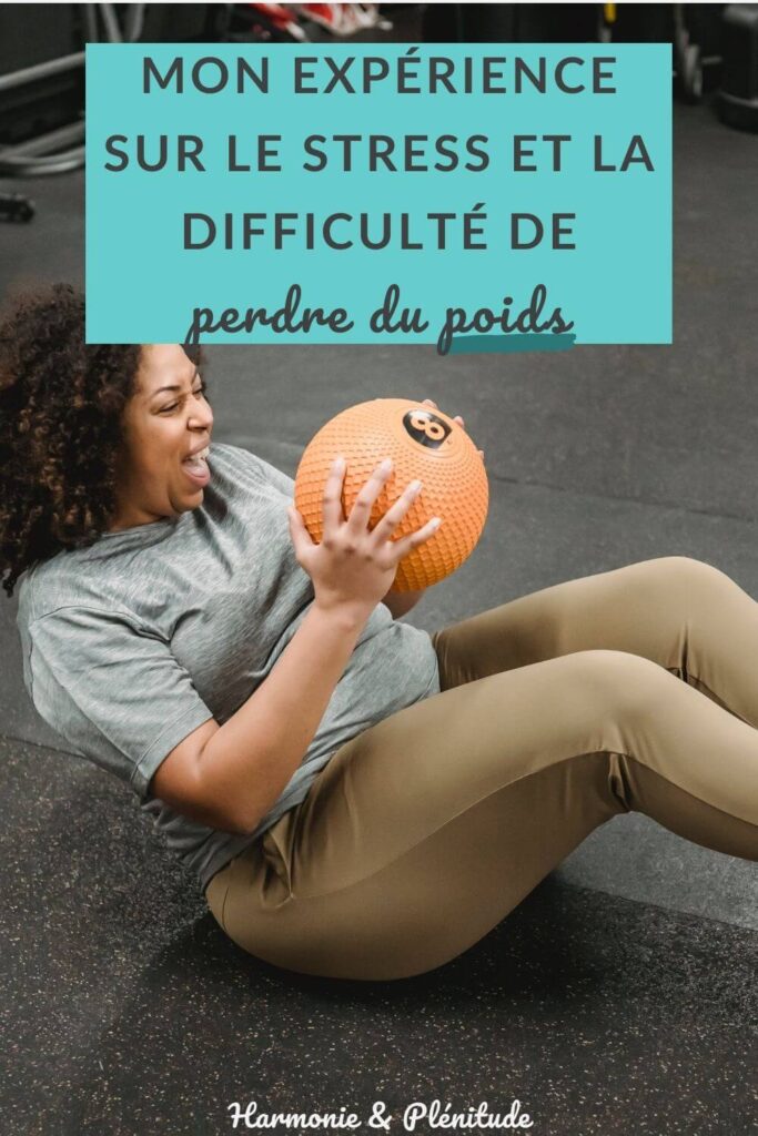 stress perdre du poids