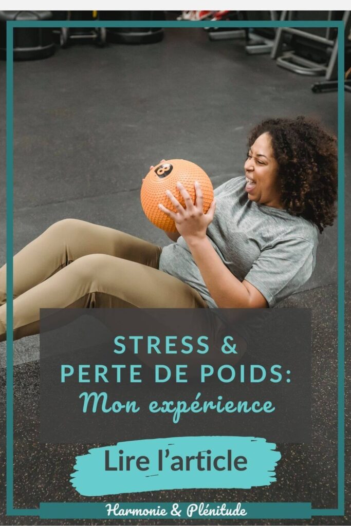 stress et perte de poids