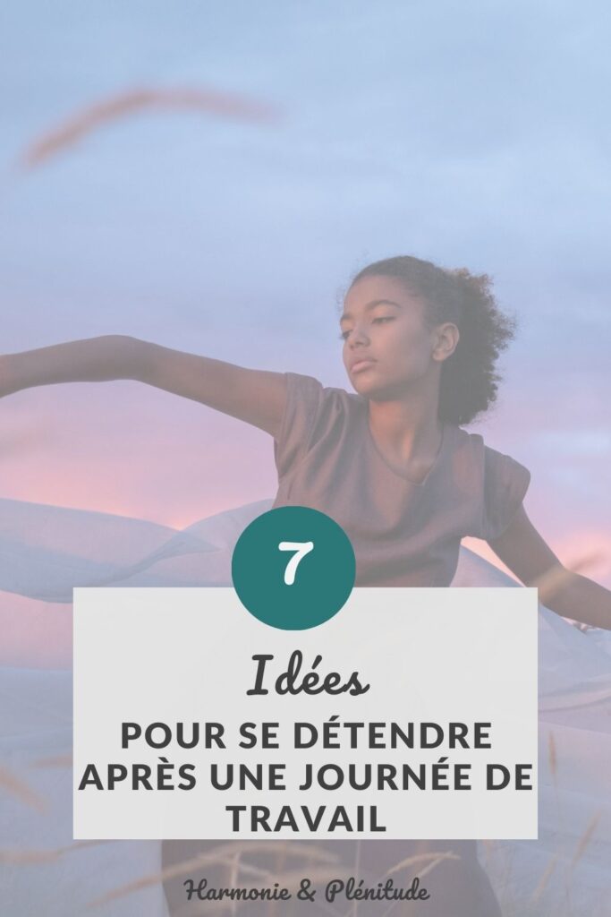 se détendre après le travail