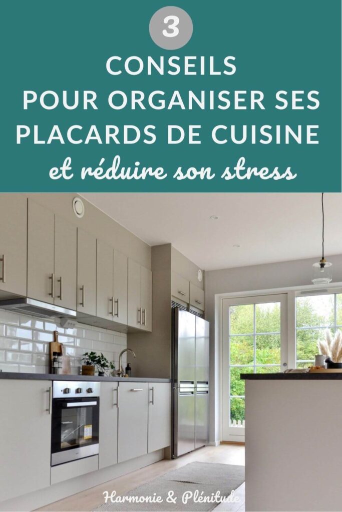 Organiser ses placards de cuisine