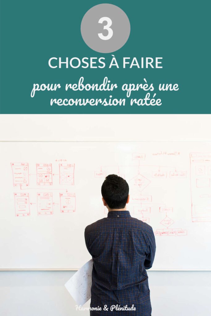 rebondir reconversion ratée