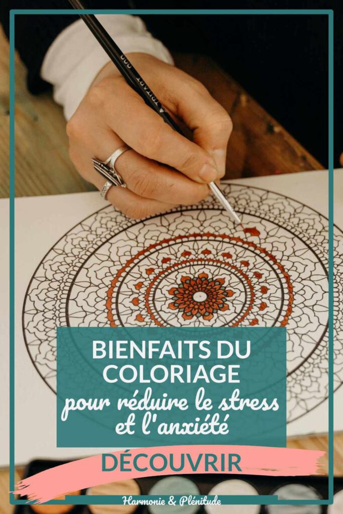 bienfaits coloriage stress