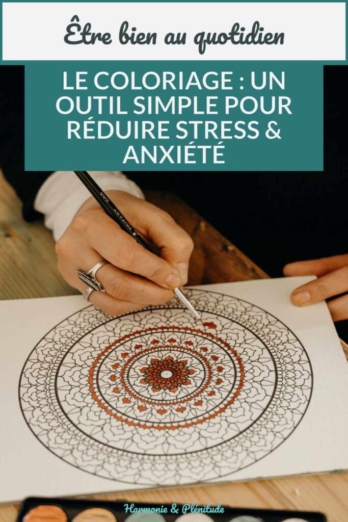coloriage outil simple antistress