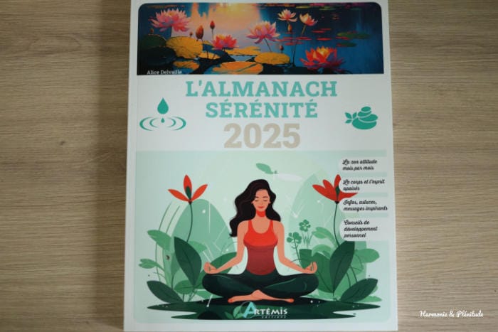 almanach sérénité 2025 artemis