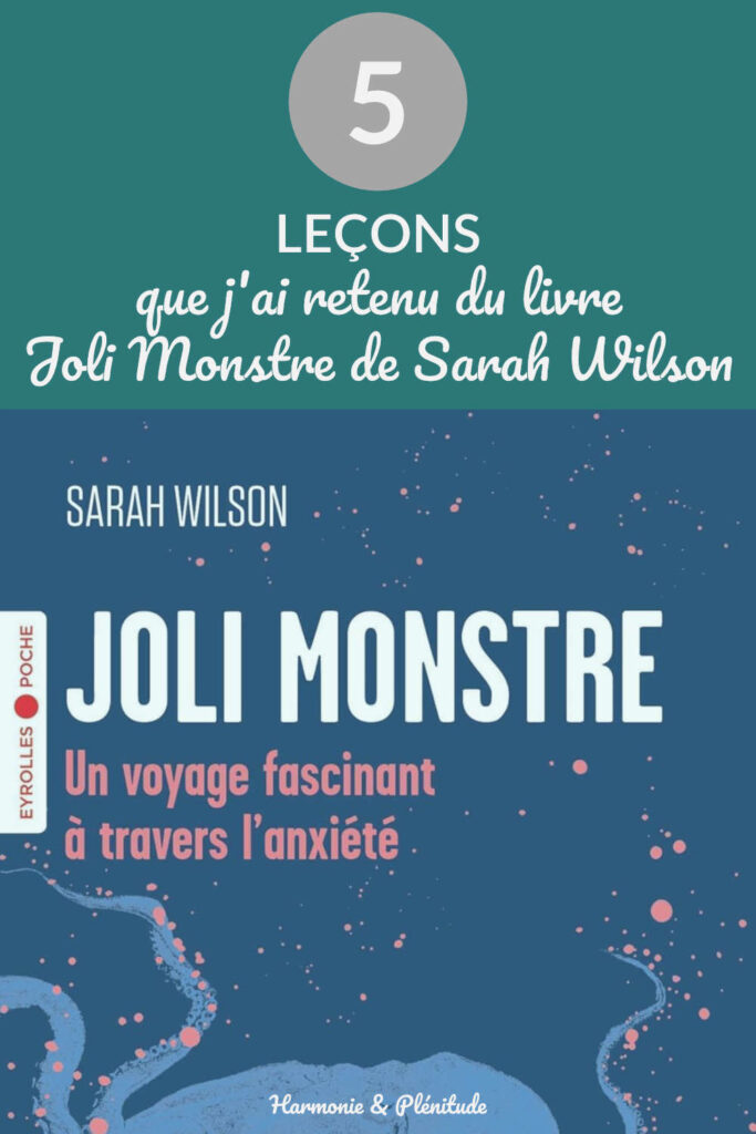 joli monstre sarah wilson leçons