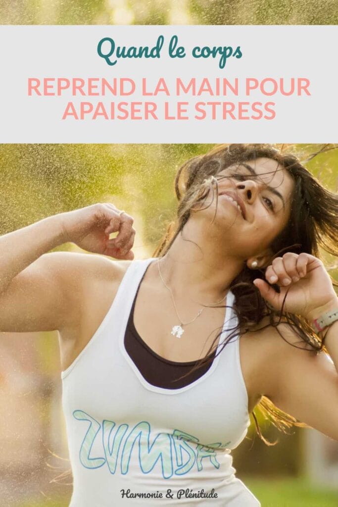 corps reprend la main apaiser le stress